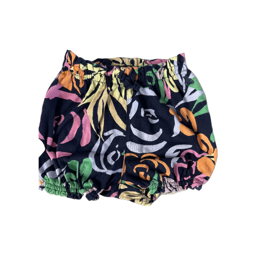 Gap Unisex Rainbow | Navy Blue Shorts Size: 12-18 months Rainbow | Navy Blue