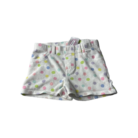 Garanimals Girls Rainbow | polka dot Shorts Size: 18 months Rainbow | polka dot