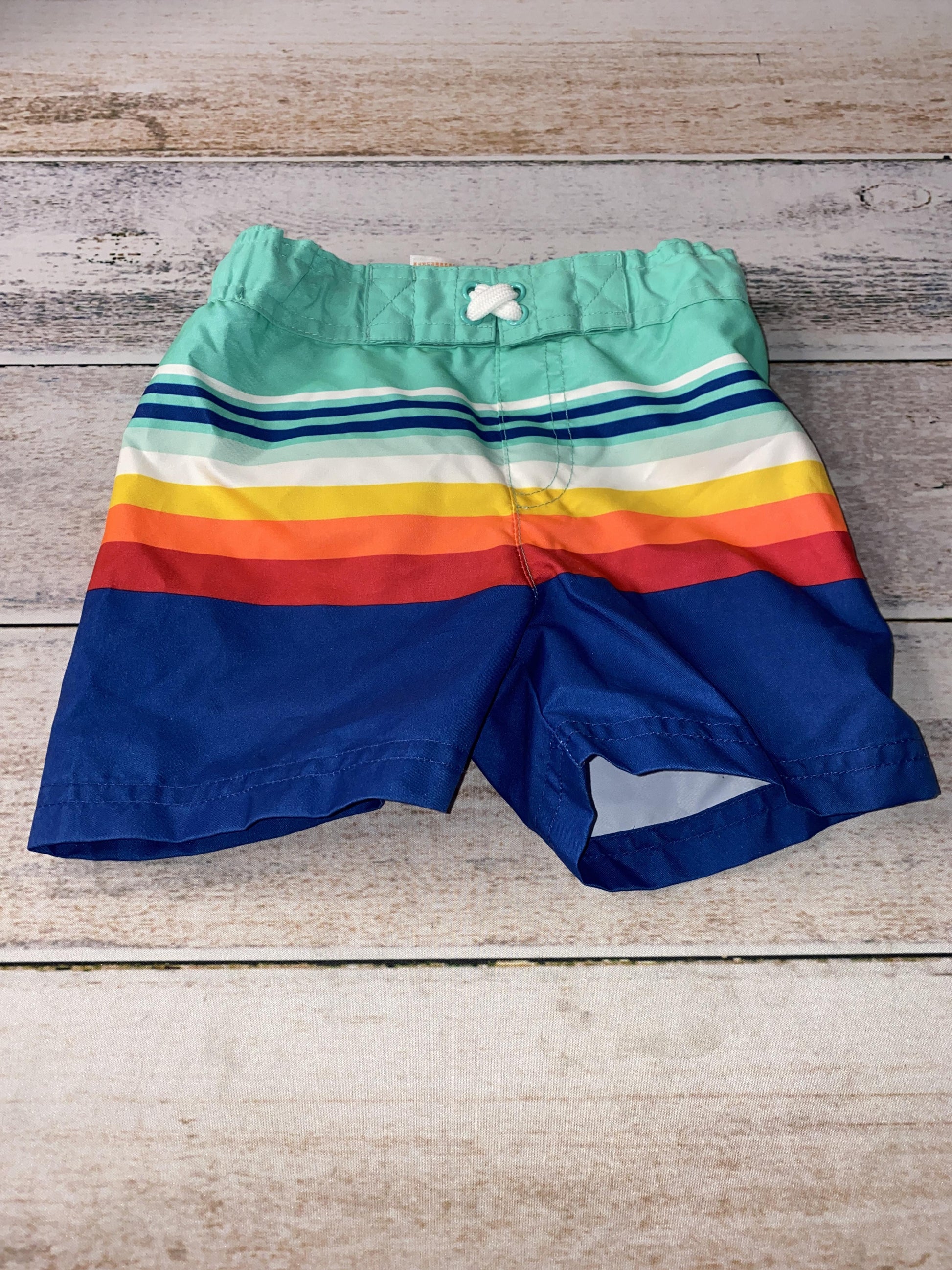 Cat & Jack Boys Rainbow | Royal Blue Swimwear Size: 18 months Rainbow | Royal Blue