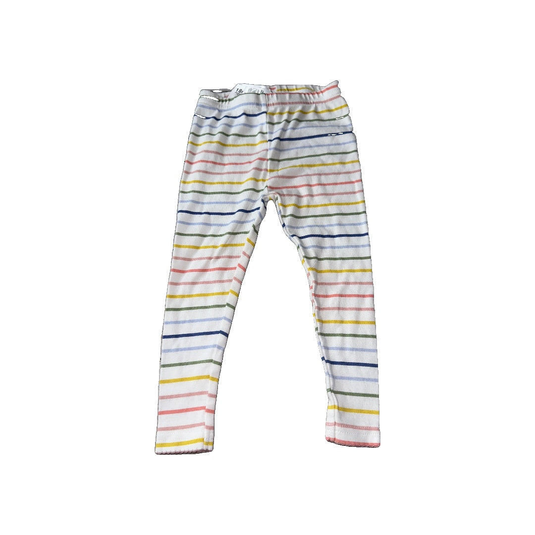 Carters Girls Rainbow | Stripe Pajamas Size: 18 months Rainbow | Stripe
