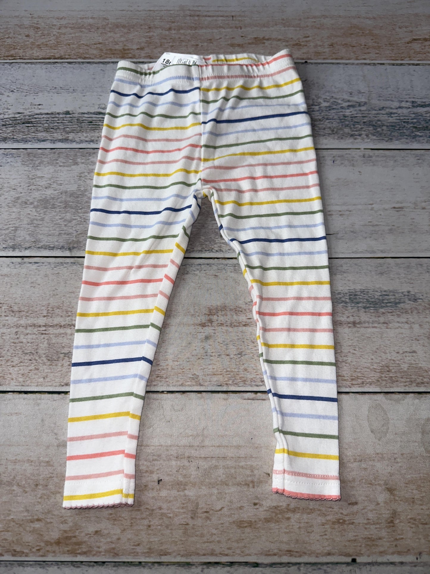 Carters Girls Rainbow | Stripe Pajamas Size: 18 months Rainbow | Stripe