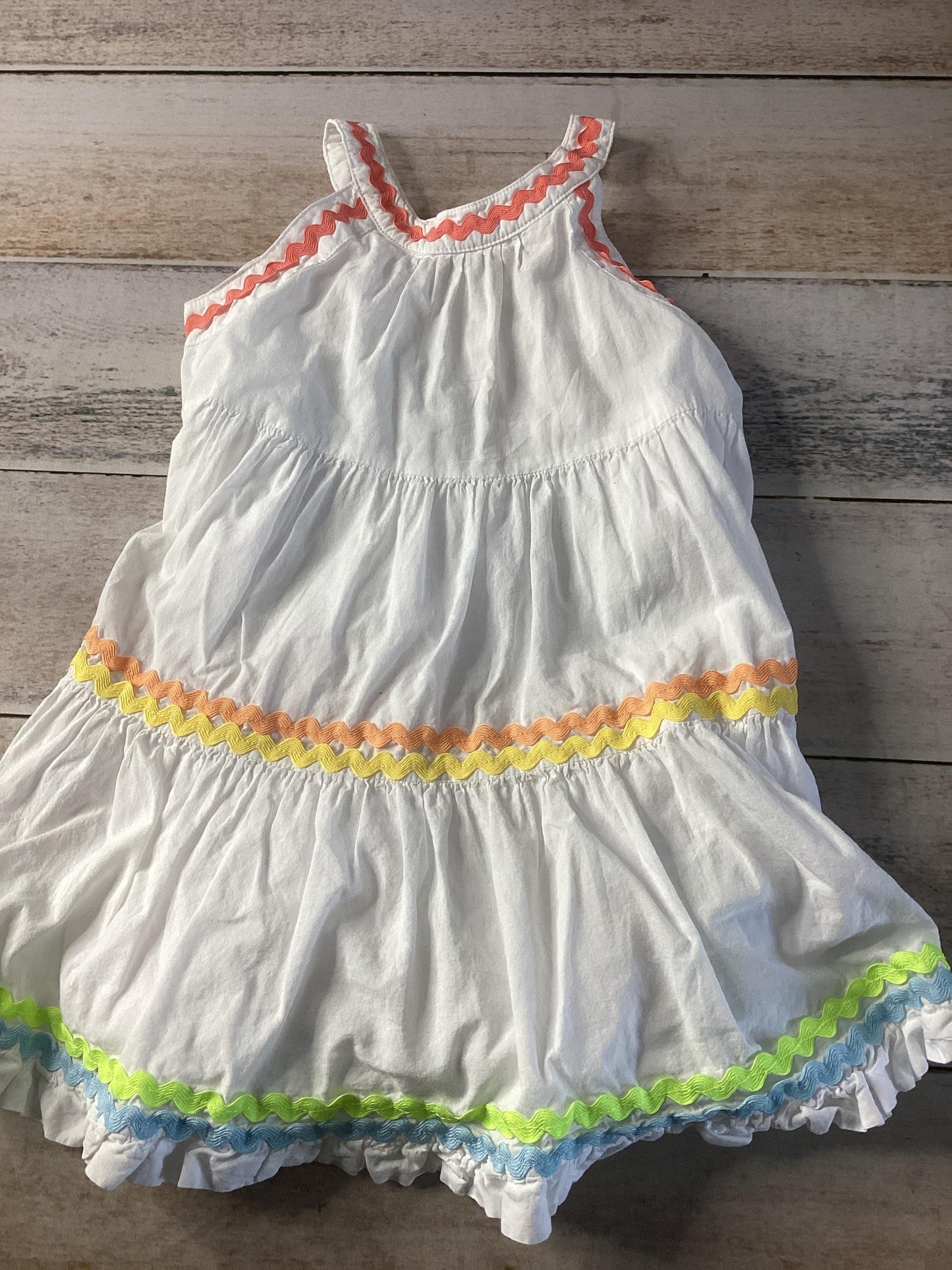Cynthia Rowley Girls Rainbow | White Dress Size: 3T Rainbow | White