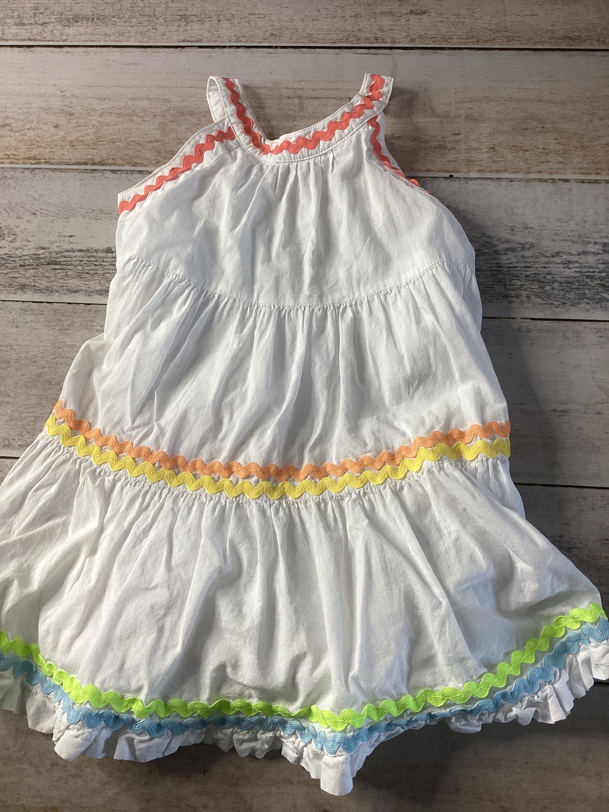 Cynthia Rowley Girls Rainbow | White Dress Size: 3T Rainbow | White