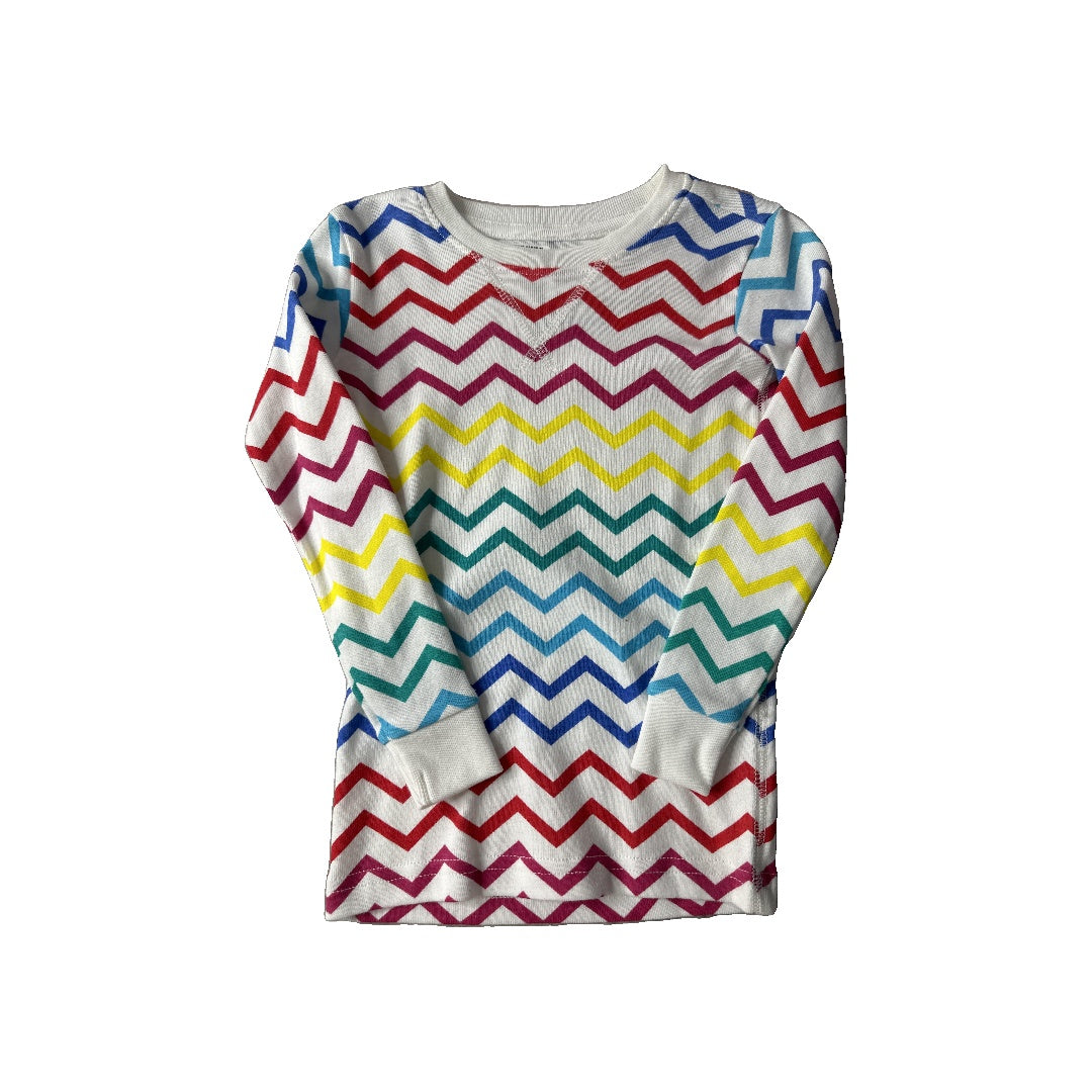 Primary Unisex Rainbow Long Sleeve Shirt Size: 2-3 Years Rainbow