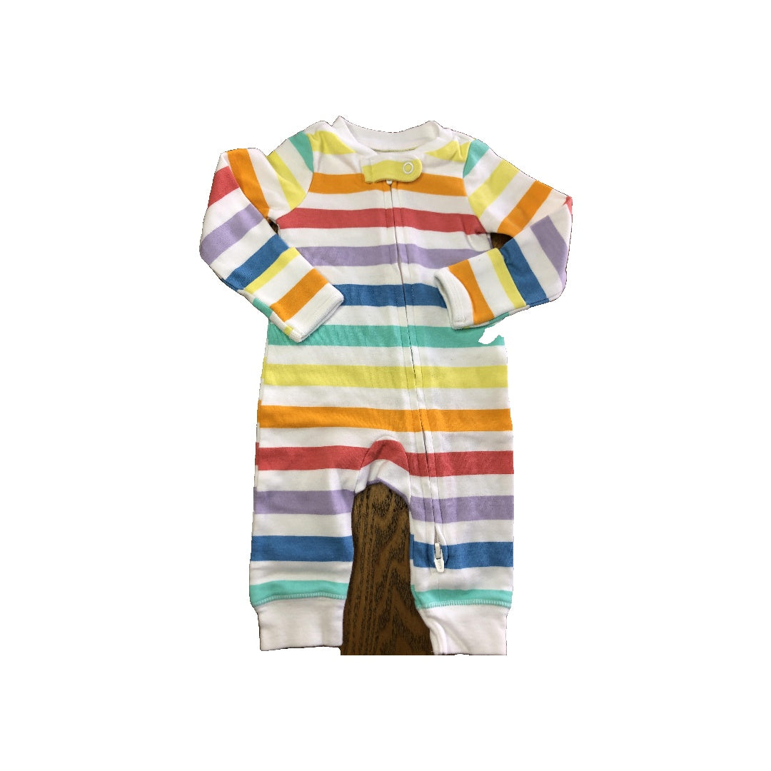 Carters Unisex Rainbow Pajamas Size: Newborn Rainbow