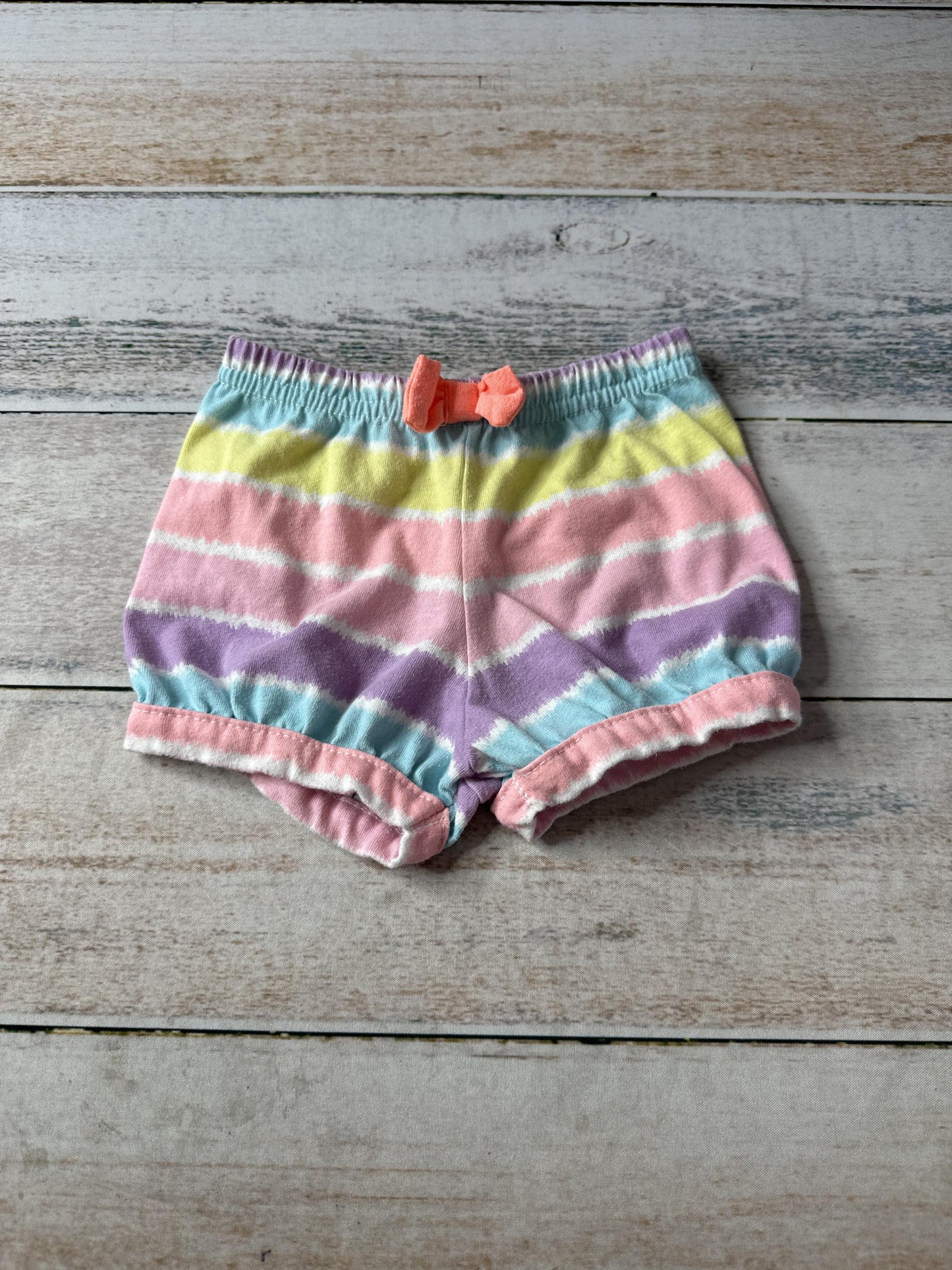 Garanimals Girls Rainbow Shorts Size: 6-9 months Rainbow