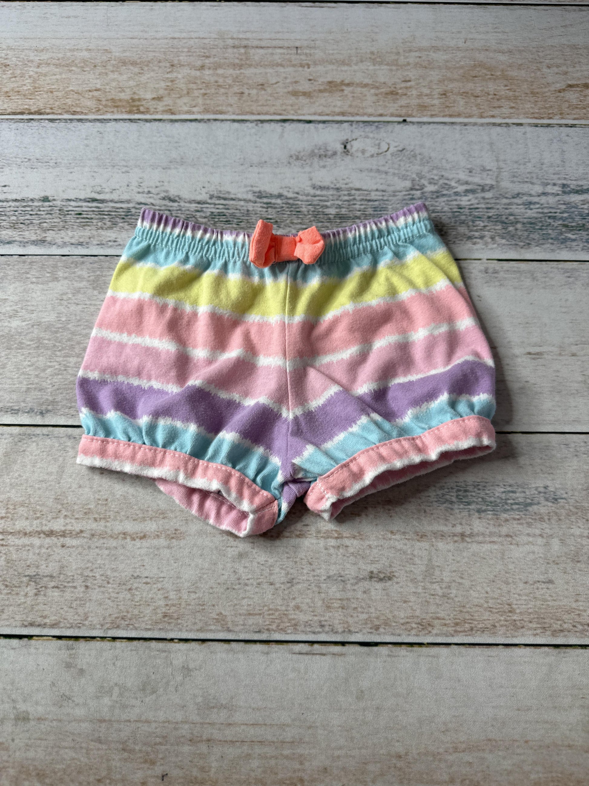 Garanimals Girls Rainbow Shorts Size: 6-9 months Rainbow
