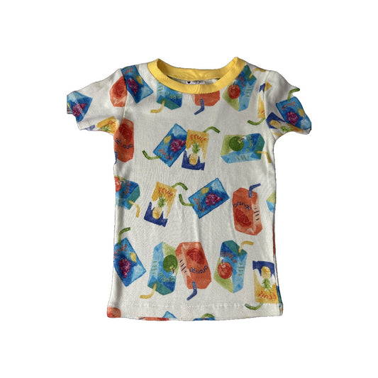 Burt's Bees Unisex Rainbow Pajamas Size: 4T Rainbow