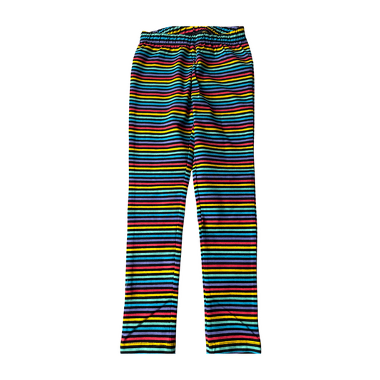 Mightly Girls Rainbow Leggings Size: 5T Rainbow