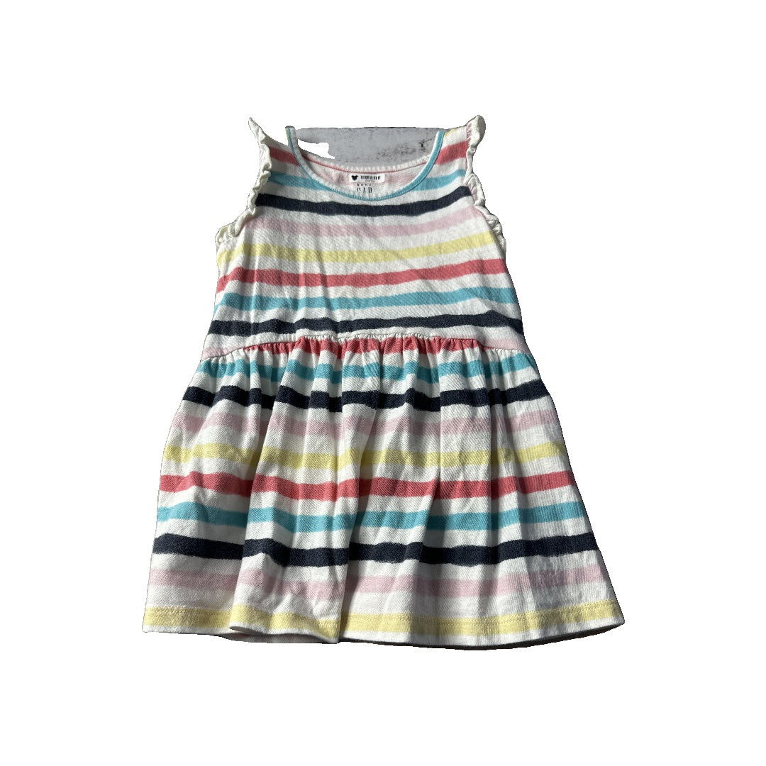 Gap Girls Rainbow Dress Size: 4T Rainbow