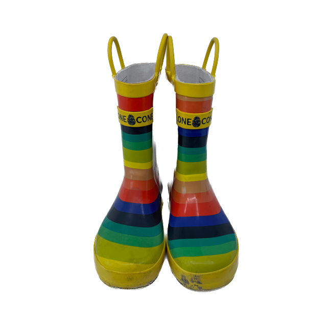 Lone Cone Girls Rainbow Rain Boots Size: 13 Toddler Rainbow