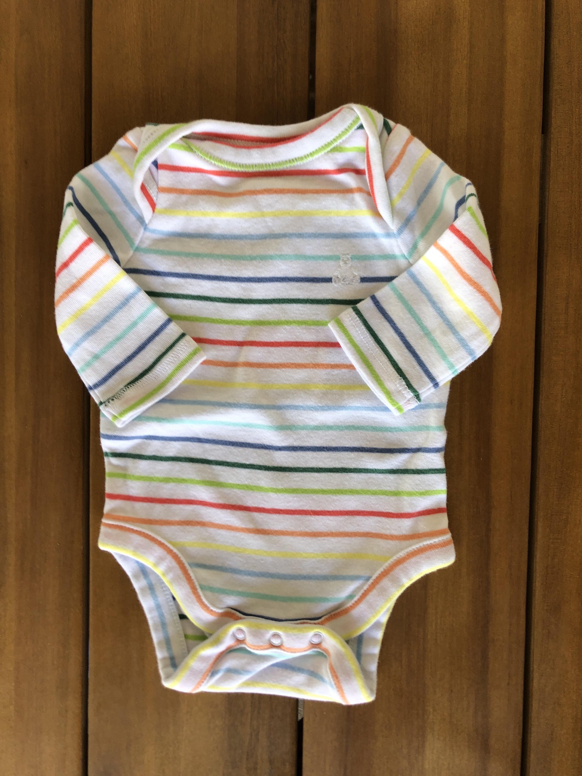 Gap Girls Rainbow Onesie Size: Newborn Rainbow