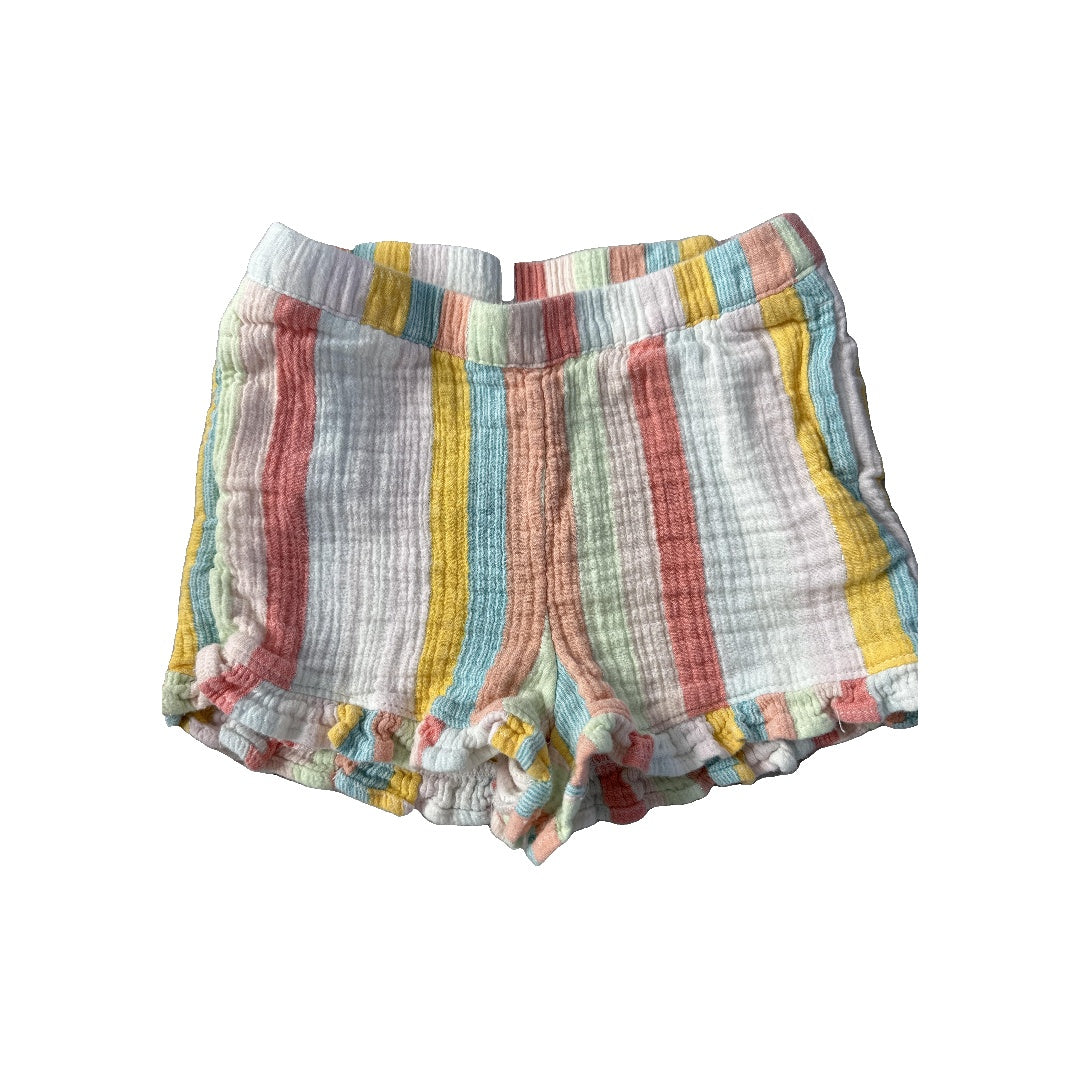 Cat & Jack Girls Rainbow Shorts Size: 3T Rainbow