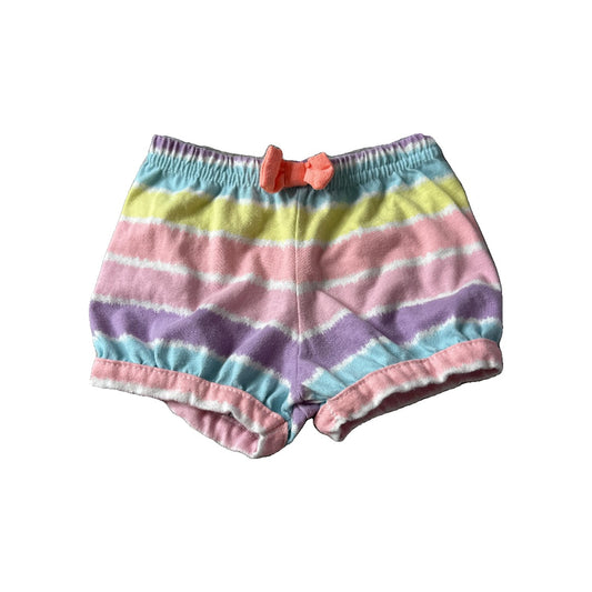 Garanimals Girls Rainbow Shorts Size: 6-9 months Rainbow