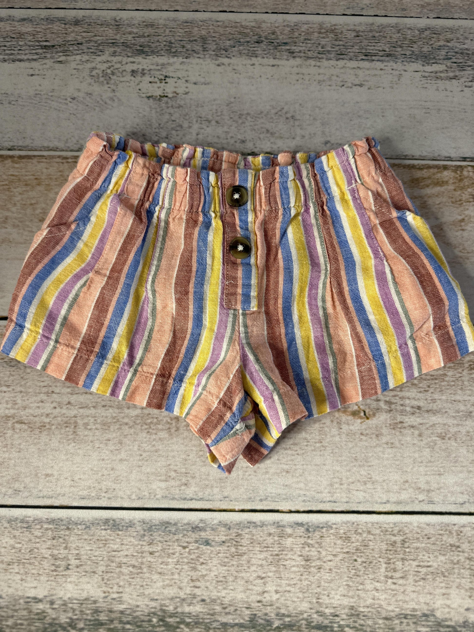 OshKosh Unisex Rainbow Shorts Size: 12-18 months Rainbow