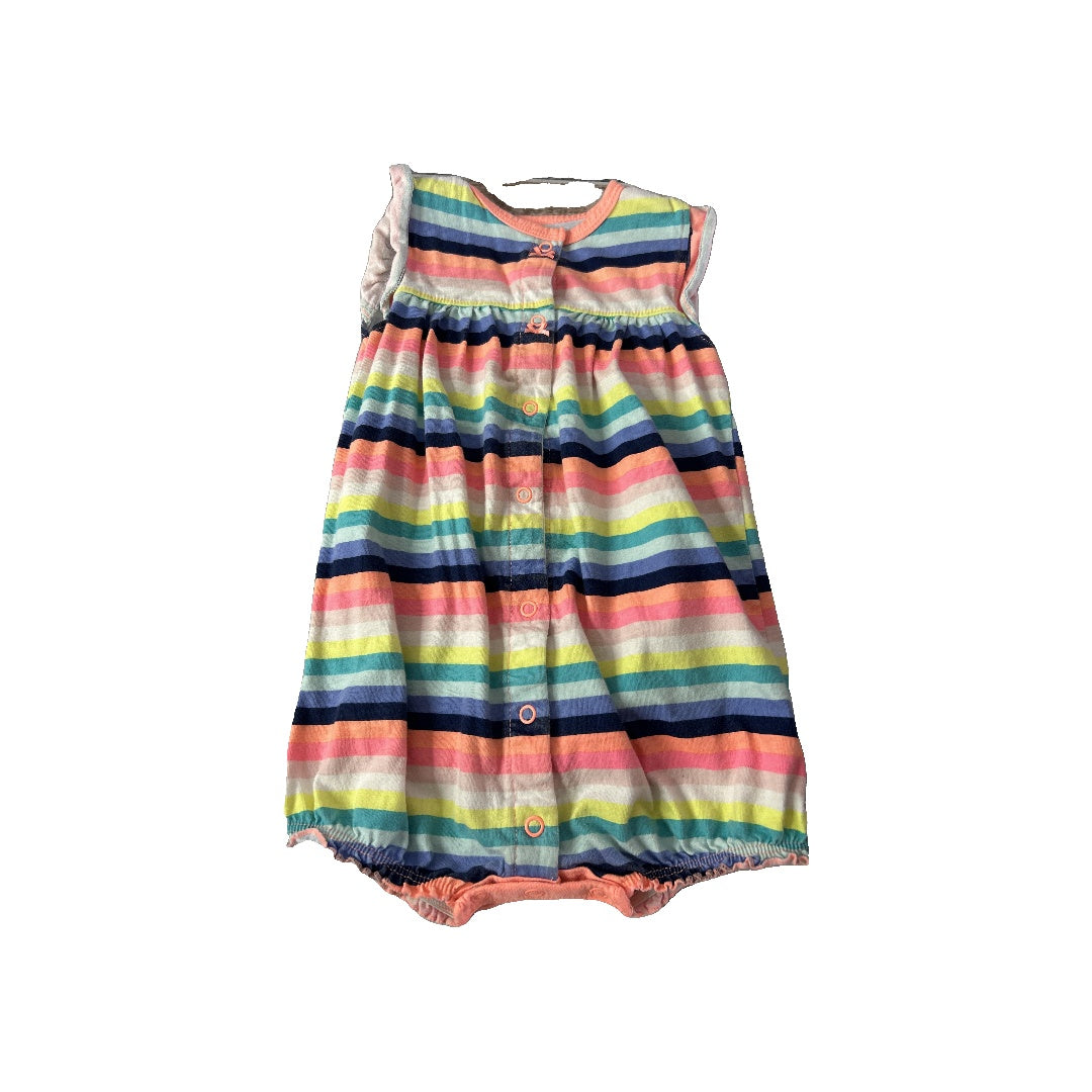 Carters Girls Rainbow Romper Size: 18-24 months Rainbow