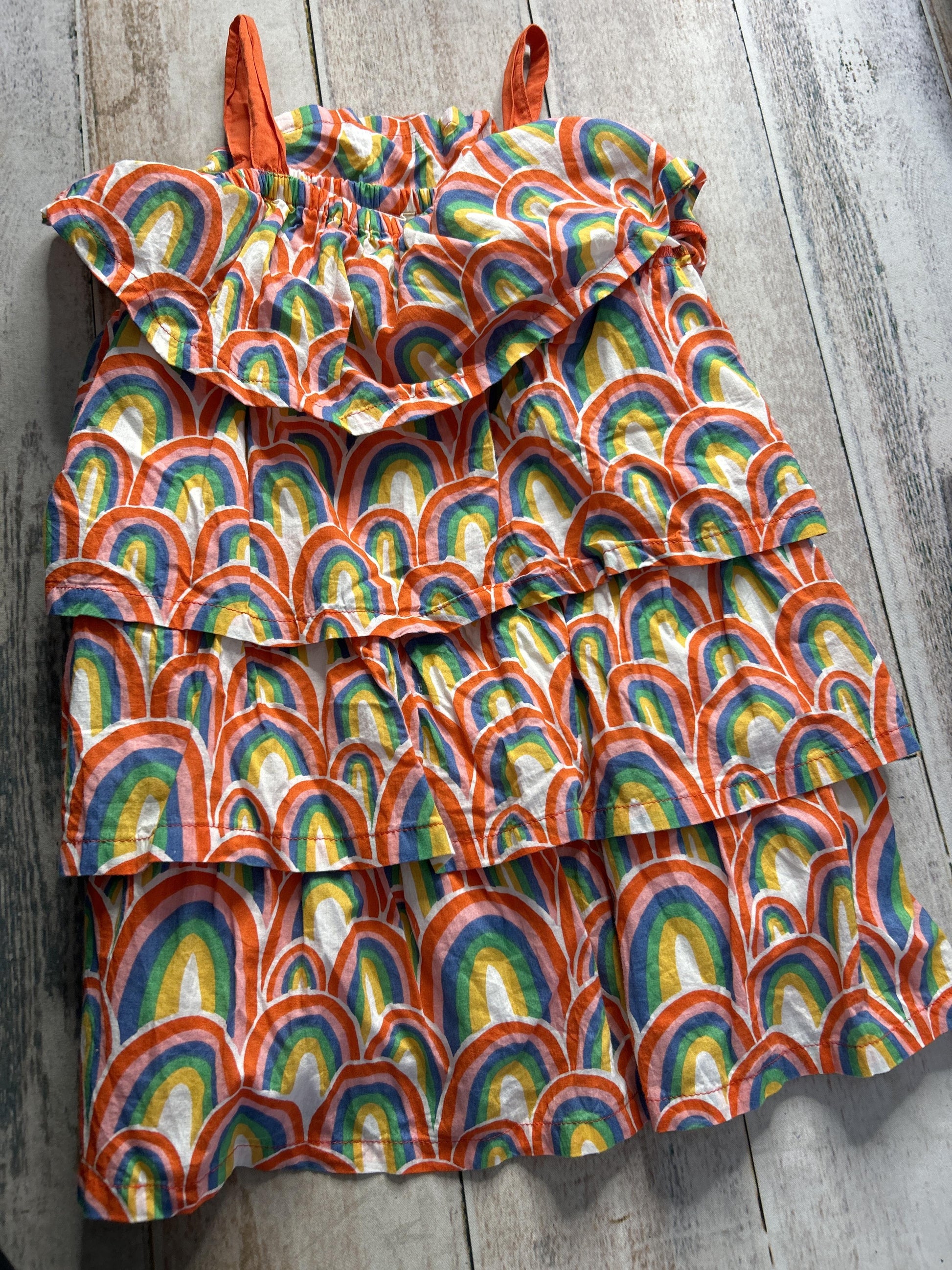 Harper Canyon Girls Rainbow Dress Size: 3T Rainbow