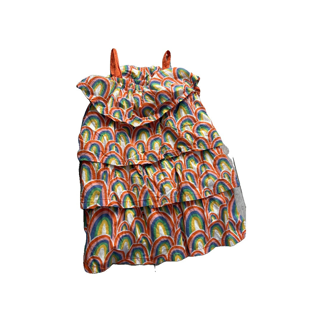 Harper Canyon Girls Rainbow Dress Size: 3T Rainbow