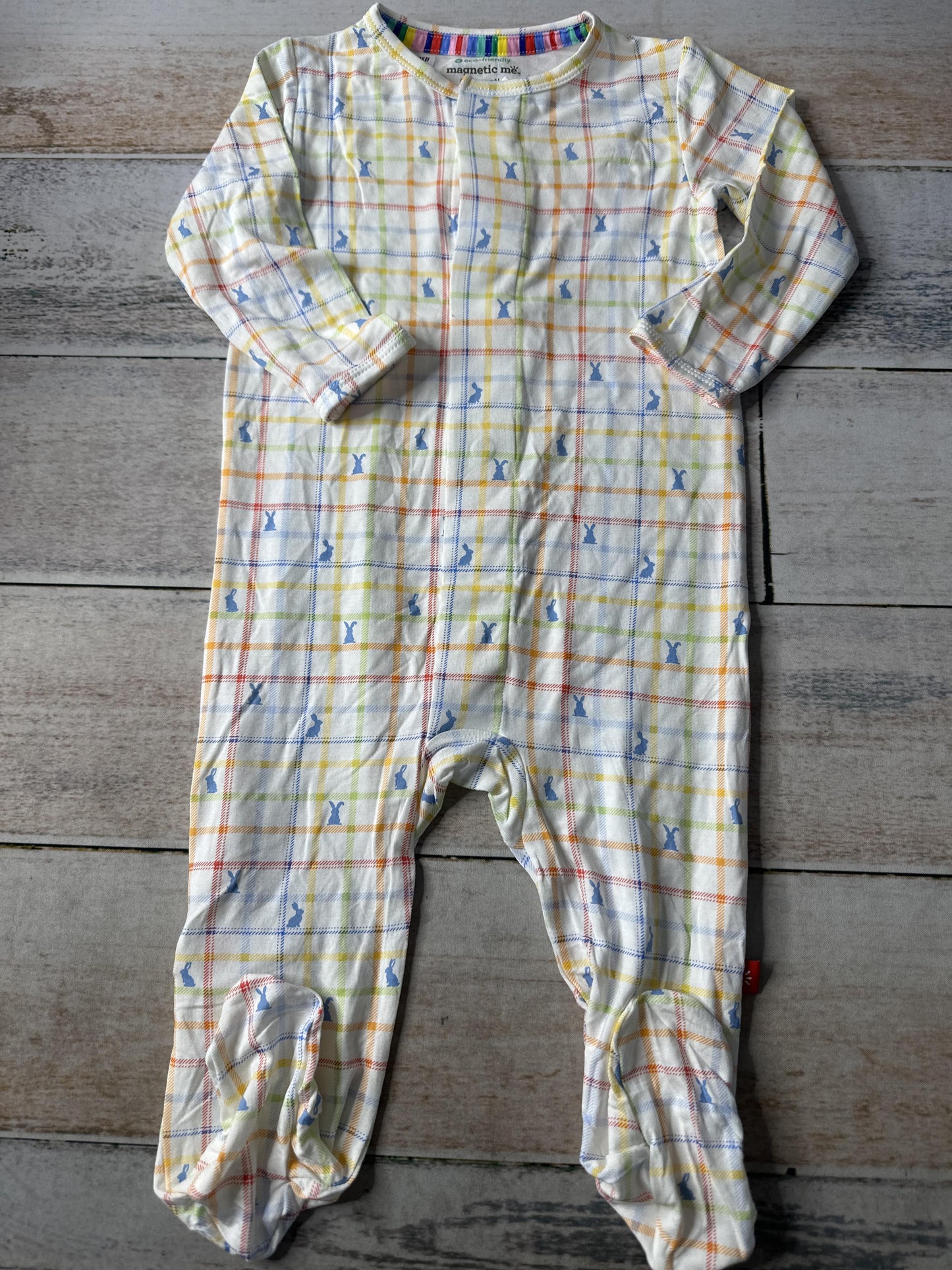 Magnetic Me Unisex Rainbow Pajamas Size: 6-9 months Rainbow