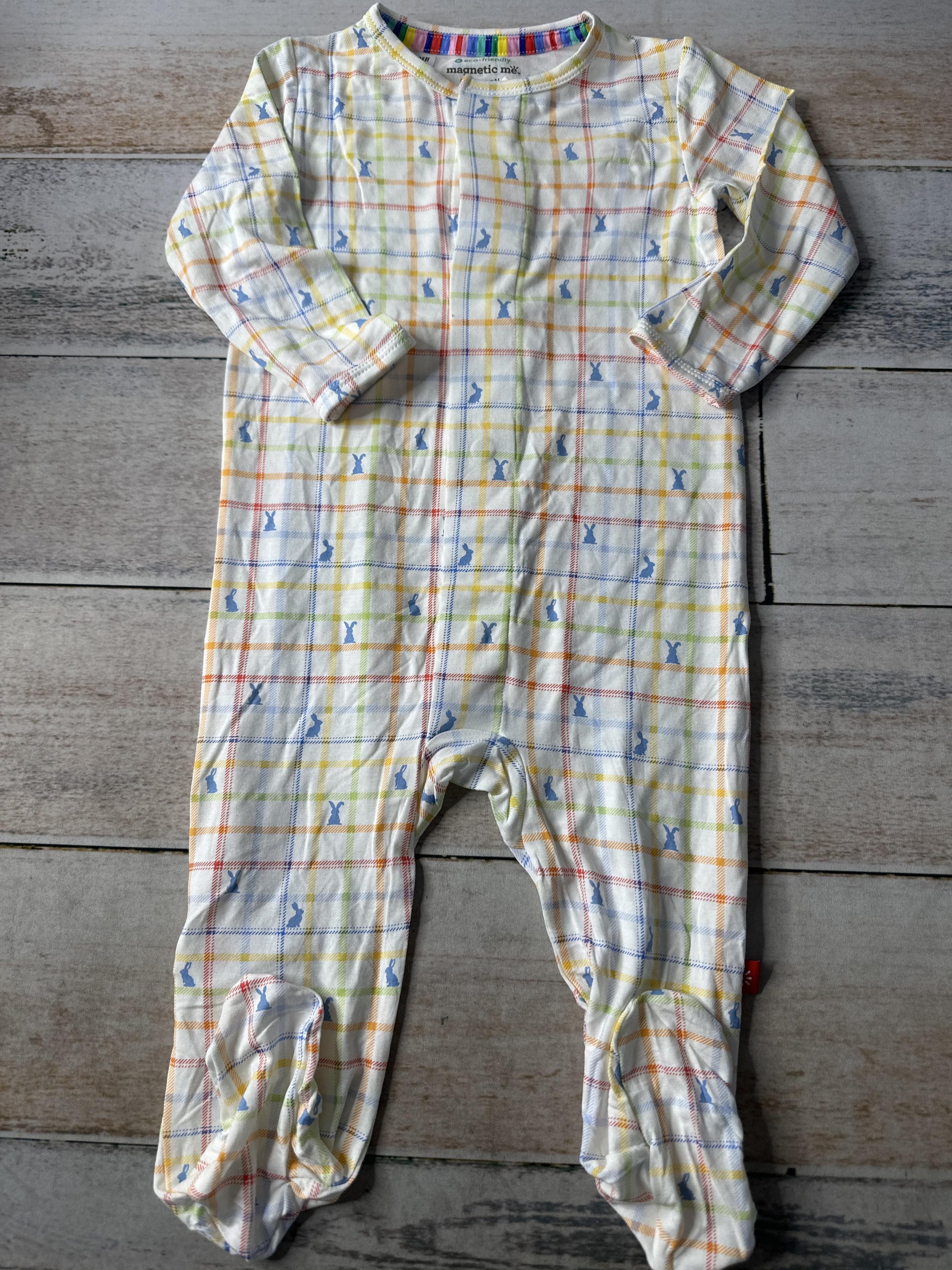 Magnetic Me Unisex Rainbow Pajamas Size: 6-9 months Rainbow