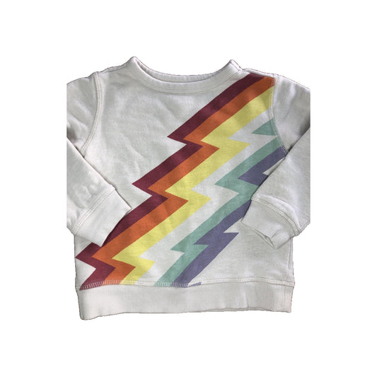 Gymboree Girls Rainbow Sweatshirt Size: 2T Rainbow
