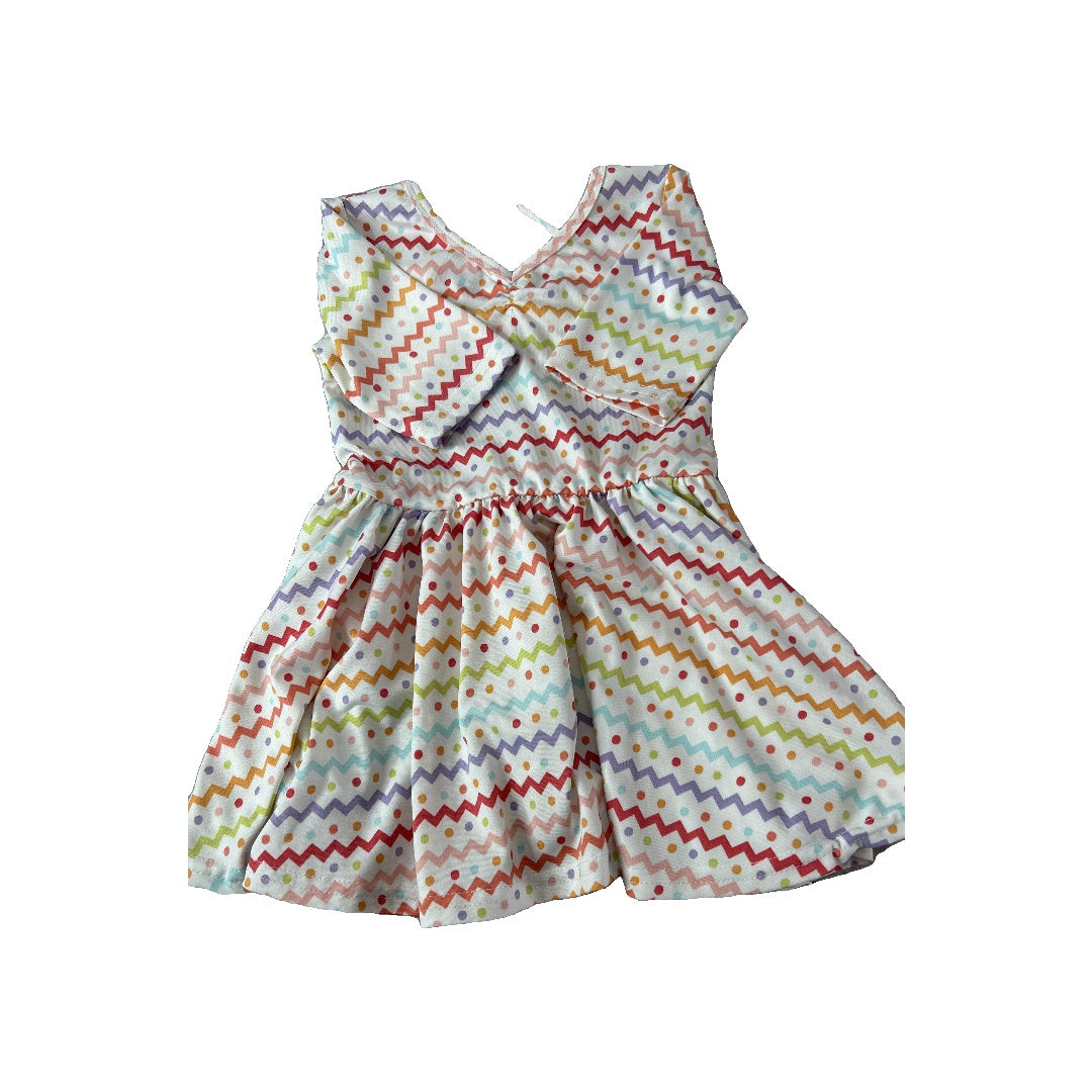 Girls Rainbow Dress Size: 2T Rainbow