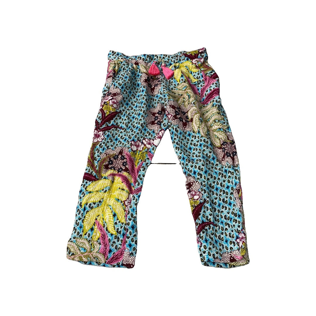 Zara Girls Rainbow Pants Size: 4T Rainbow