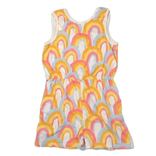 Tea Collection Girls Rainbows Romper Size: 16 Years Rainbows
