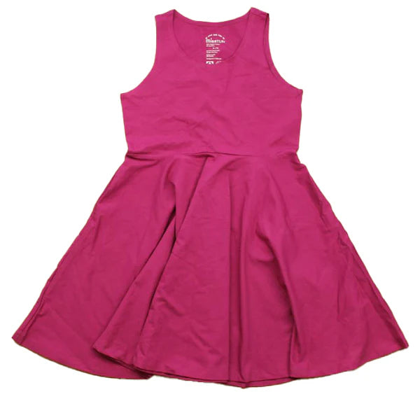 Mightly Girls Rasberry Dress Size: 3T Rasberry