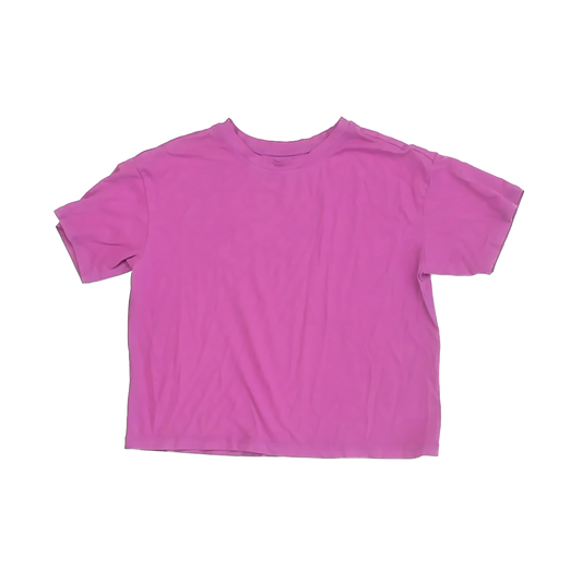 Hanna Andersson Girls Raspberry T-Shirt Size: 12 Years Raspberry
