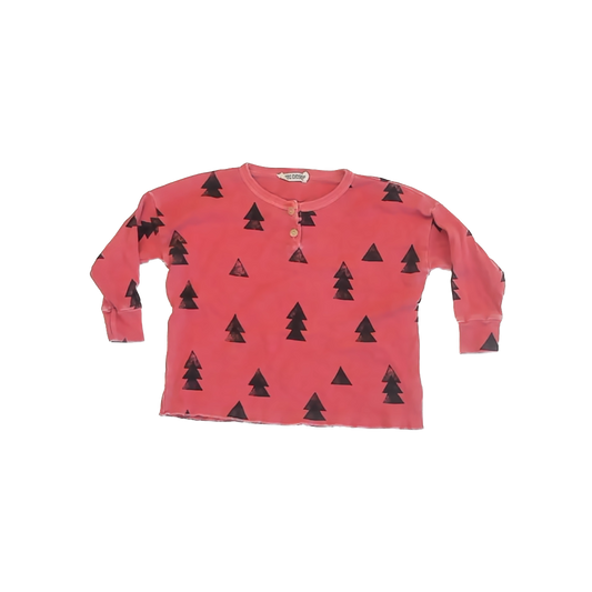 Bobo Choses Boys Red | Black Sweatshirt Size: 3T Red | Black
