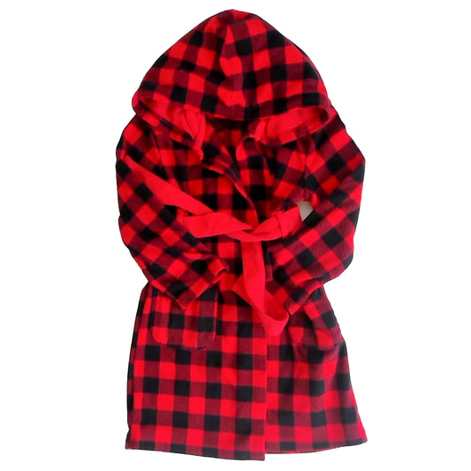 Carter's Boys Red | Black Bathrobe Size: 4-5T Red | Black