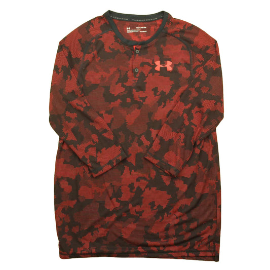 Under Armour Boys Red | Black Athletic Top Size: 16-18 Years Red | Black