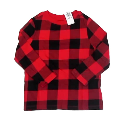 Old Navy Boys Red | Black Long Sleeve T-Shirt Size: 2T Red | Black