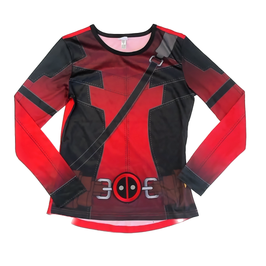 Marvel Boys Red | Black Costume Size: 12-14 Years Red | Black