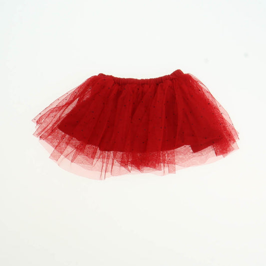 First Impressions Girls Red | Black Skirt Size: 12 Months Red | Black
