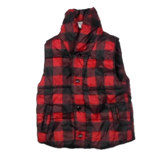 Cartwheels Boys Red | Black Vest Size: 4T Red | Black