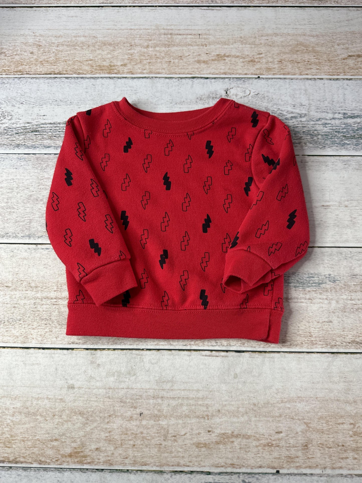 Granimals Boys Red | Black Sweatshirt Size: 12 months Red | Black