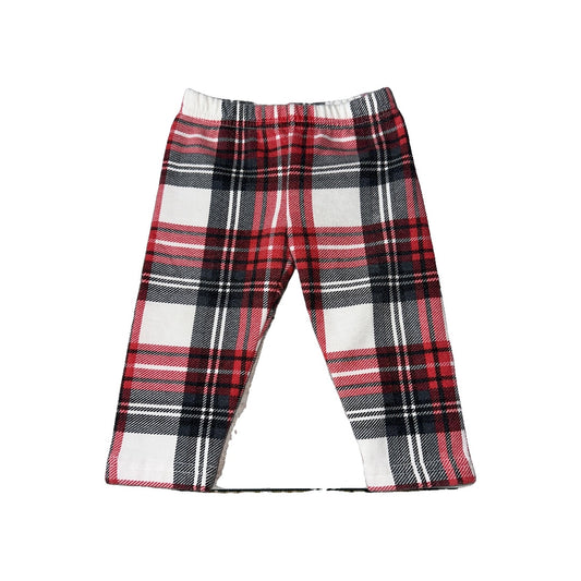 Carters Girls Red | Black Pants Size: 6 months Red | Black