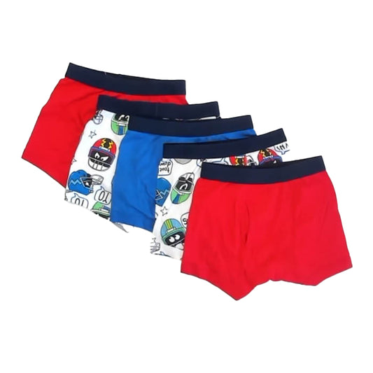 Little Star Boys Red Blue Football Helmets Accessory Size: 4-5T Red Blue Football Helmets