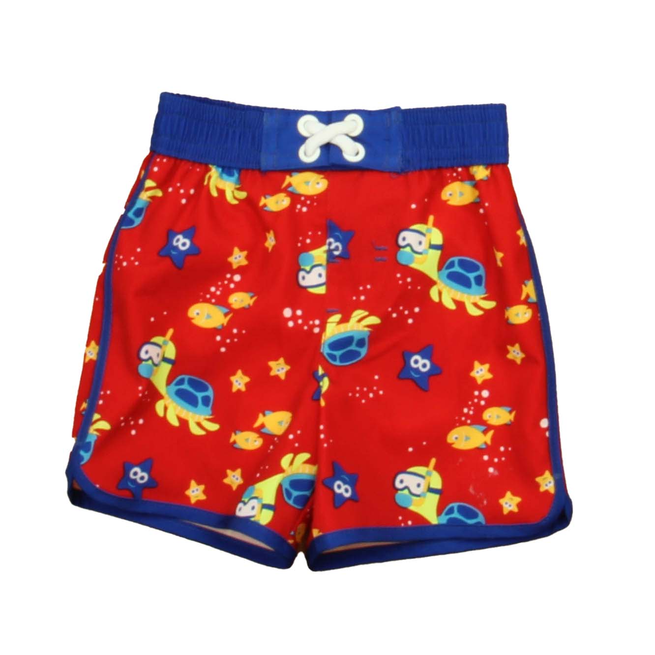 Wonder Nation Boys Red | Blue Turtles Trunks Size: 6-9 Months Red | Blue Turtles