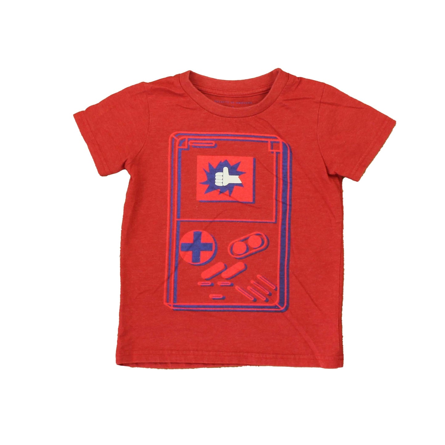 Rockets Of Awesome Boys Red | Blue | White T-Shirt Size: 3T