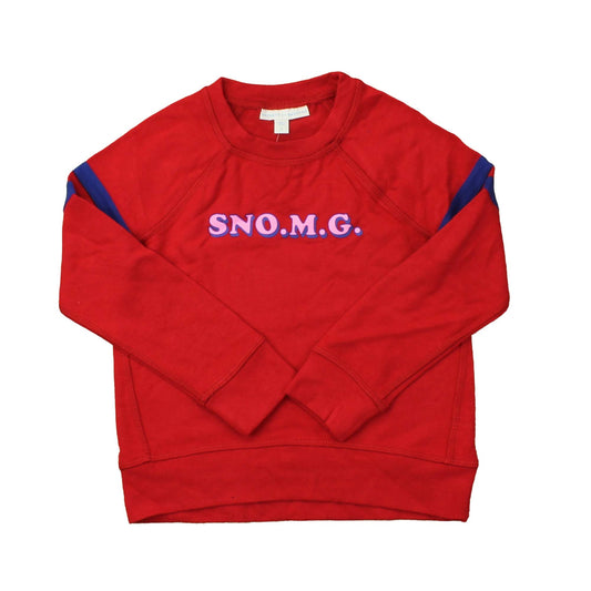 Rockets Of Awesome Girls Red | Blue Long Sleeve T-Shirt Size: 4T Red | Blue