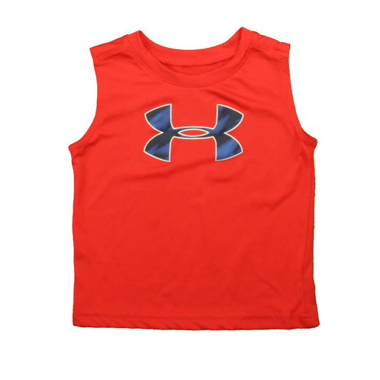 Under Armour Boys Red | Blue Athletic Top Size: 2T Red | Blue