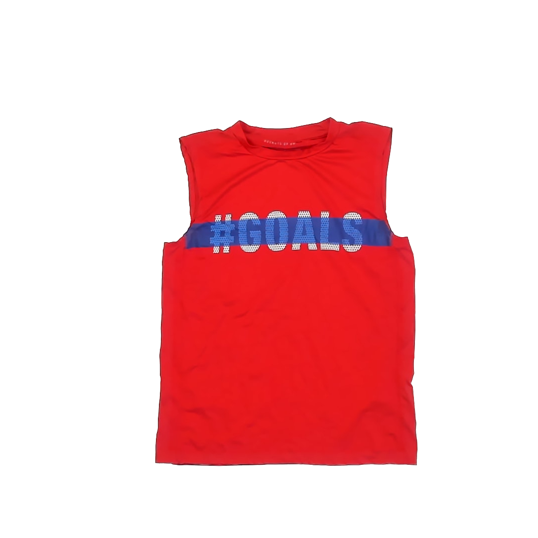 Rockets Of Awesome Boys Red | Blue Athletic Top Size: 12 Months Red | Blue