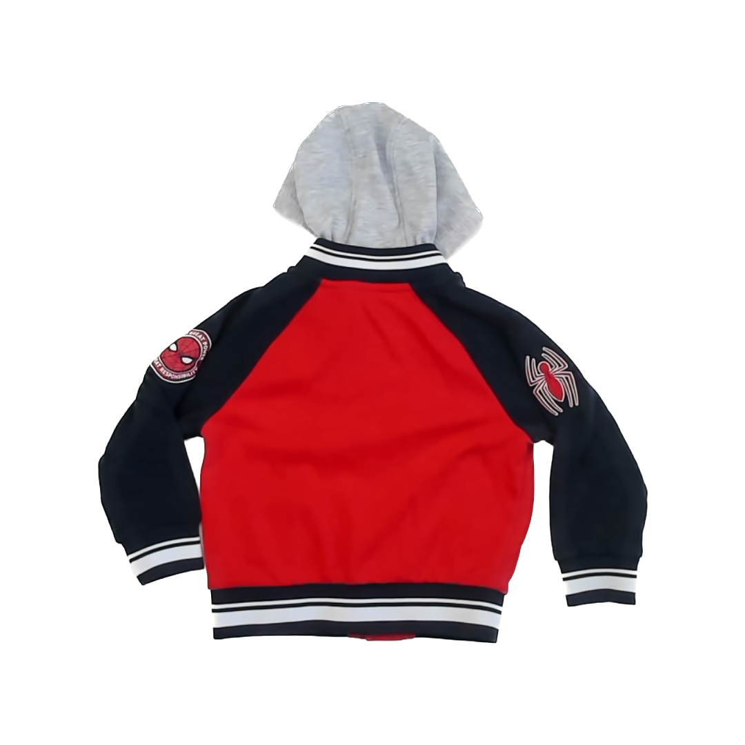 Spiderman Boys Red | Blue Jacket Size: 4T Red | Blue