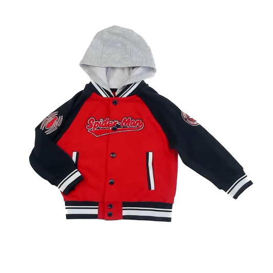 Spiderman Boys Red | Blue Jacket Size: 4T Red | Blue