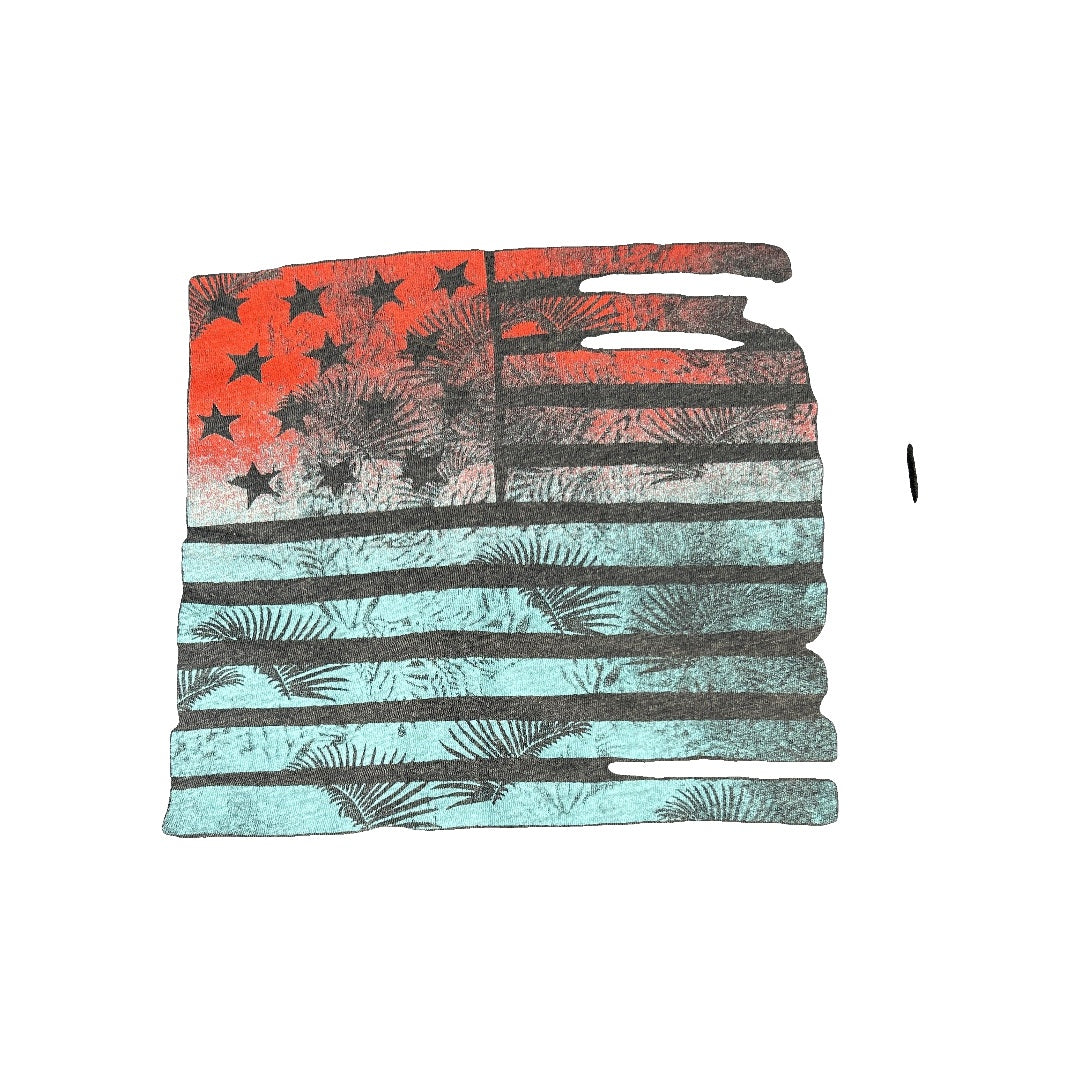 Boys Red | Blue Short Sleeve Shirt Size: 4T Red | Blue