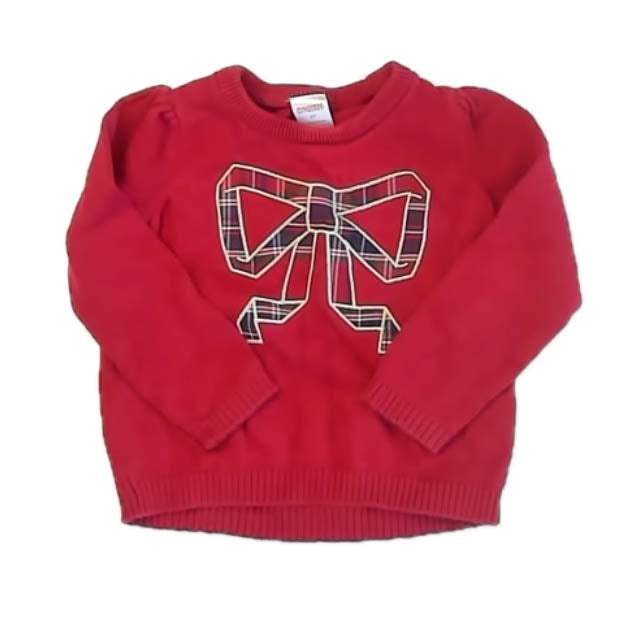 Gymboree Girls Red Bow Sweater Size: 2T Red Bow