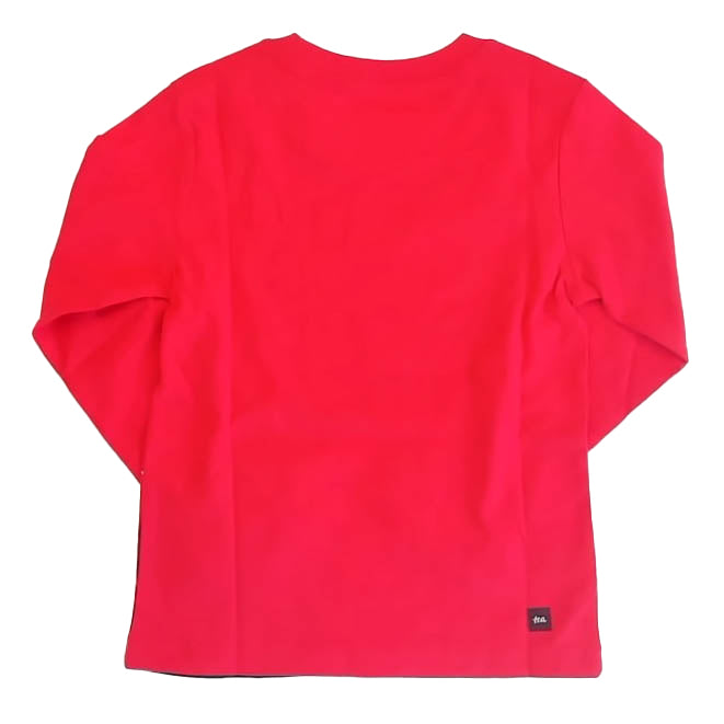 Tea Collection Boys Red Deer Long Sleeve T-Shirt Size: 4T Red Deer